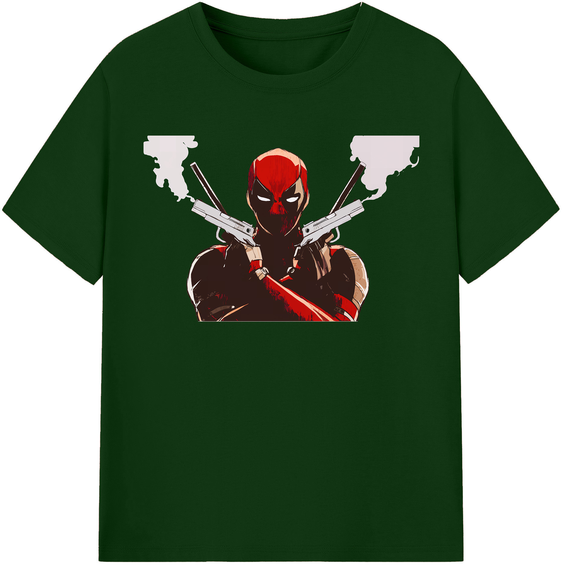 （画像用） Deadpool デッドプール 綿100％半袖Tシャツ（フロントプリント）
